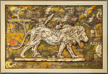 Nano Lopez Artist Leonardo Wall Relief 19